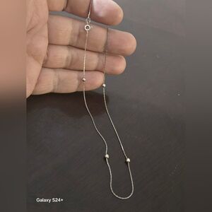 Collier en argent sterling 925 15"